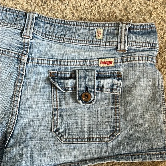 Y2K Vintage Micro BONGO Jean Shorts - Picture 4 of 10